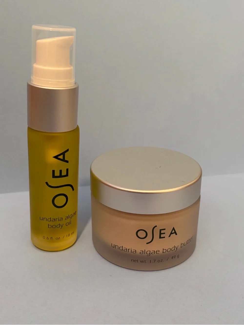 Osea Undaria Algae Body Butter & Body Oil - Yellow & Cream - Picture 2 of 2